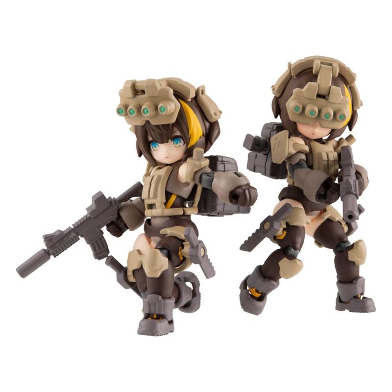 Desktop Army Action Figure N-212d Titania Scout equipped desert combat spec Delta Ver. 8 cm