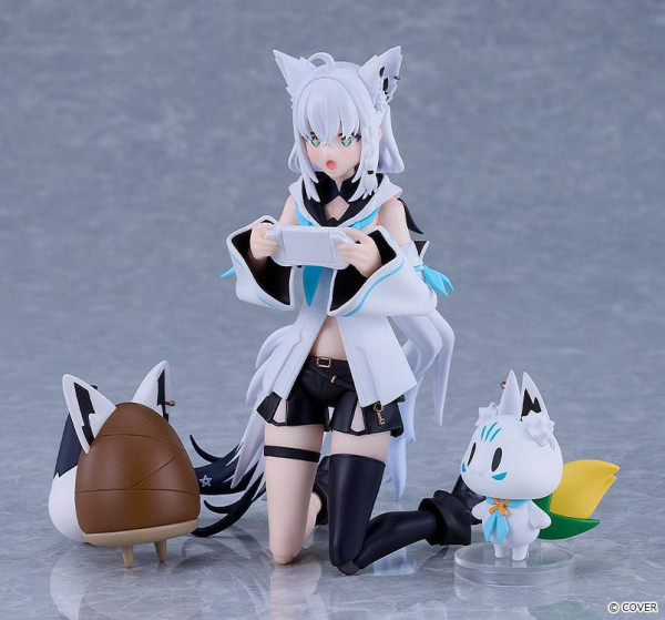 Hololive Production Figma Action Figure Shirakami Fubuki 15 cm 9