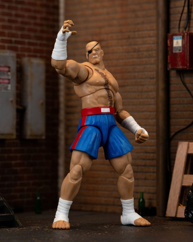 Ultra Street Fighter II: The Final Challengers Action Figure 1/12 Sagat 19 cm 7