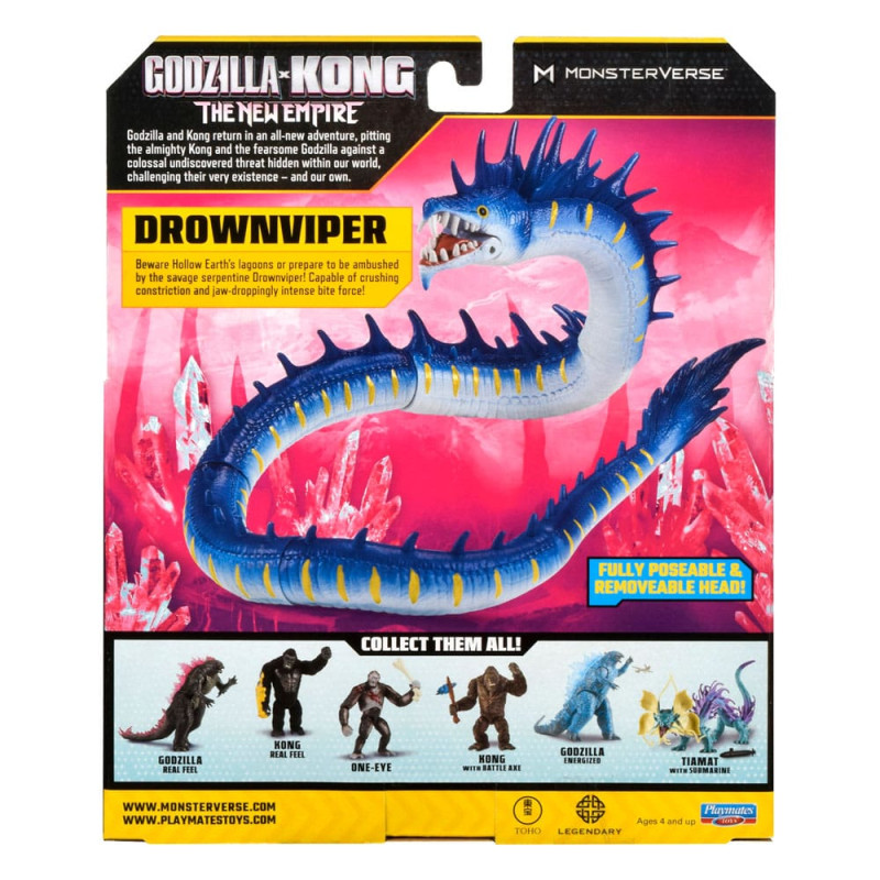 Godzilla x Kong: The New Empire Action Figure Drownviper 15 cm 3