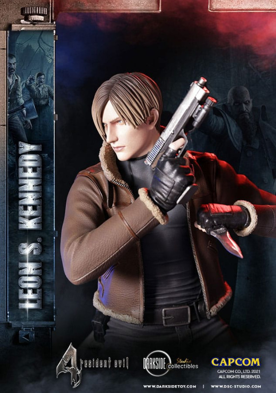 Resident Evil Premium Statue Leon Kennedy 50 cm 1