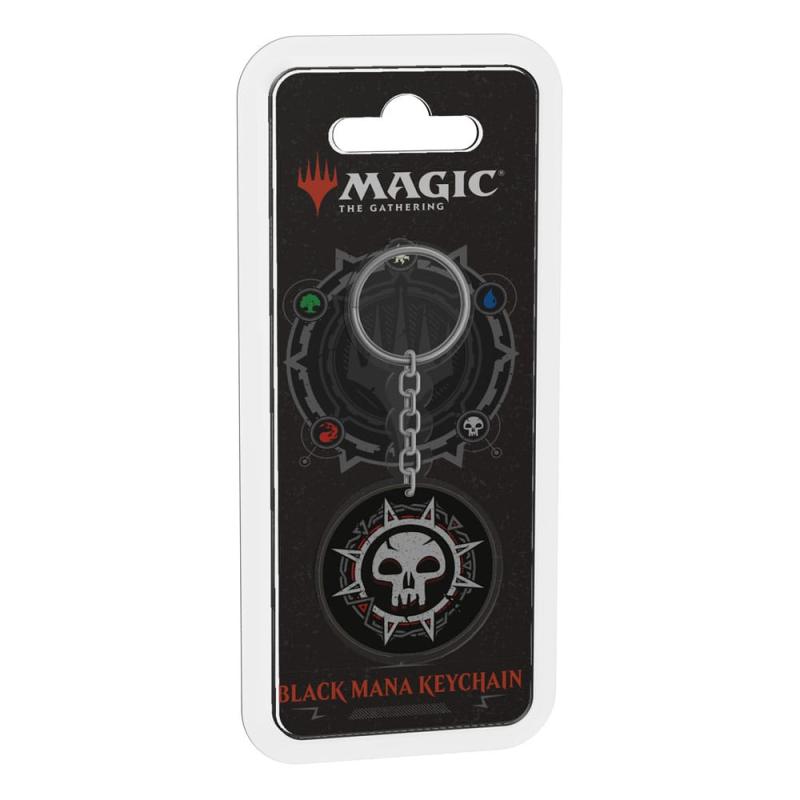 Magic the Gathering Keychain Black Mana