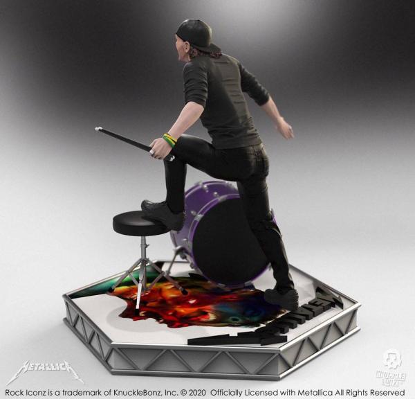 Metallica Rock Iconz Statue Lars Ulrich Limited Edition 22 cm 8