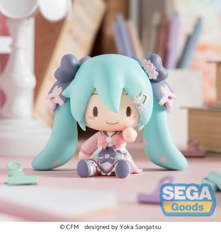 Hatsune Miku fuwa petit Chibi Figure "New Semester" 8 cm 3