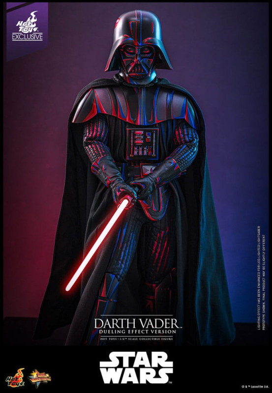 Star Wars Movie Masterpiece Action Figure 1/6 Darth Vader (Dueling Effect Version) Hot Toys Exclusiv