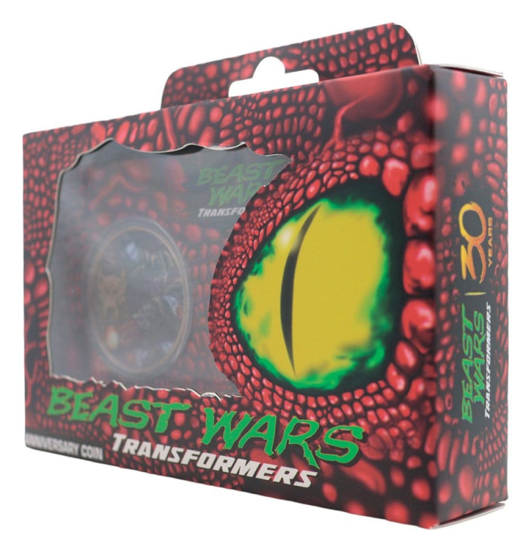Transformers Collectable Coin Beast Wars 30th Anniversary Limited Edition 1