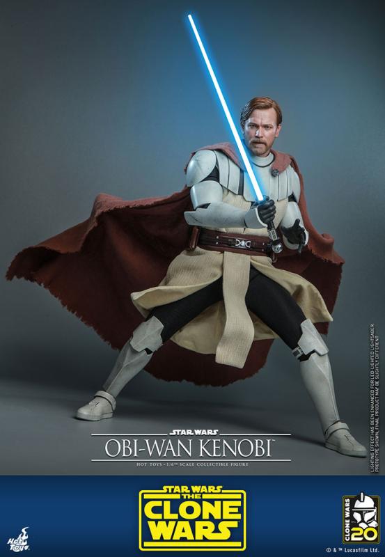 Star Wars The Clone Wars Action Figure 1/6 Obi-Wan Kenobi 30 cm 4