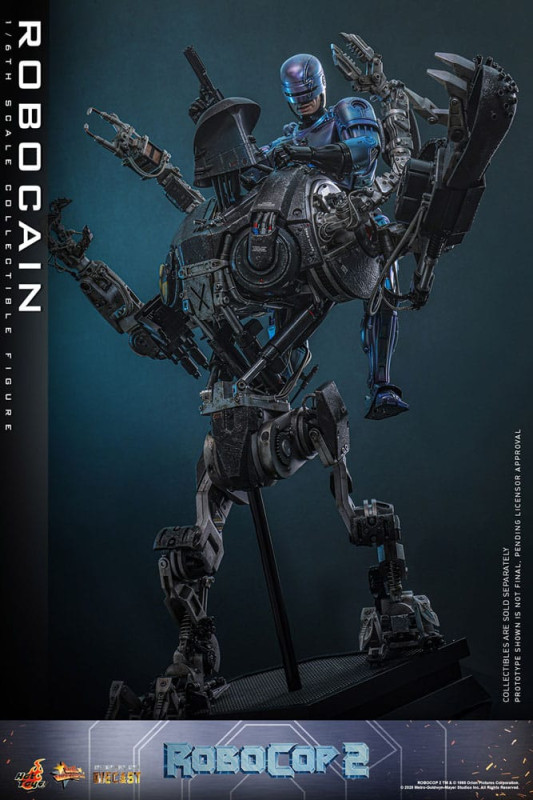 RoboCop 2 Movie Masterpiece Diecast Action Figure 1/6 RoboCain 40 cm 5