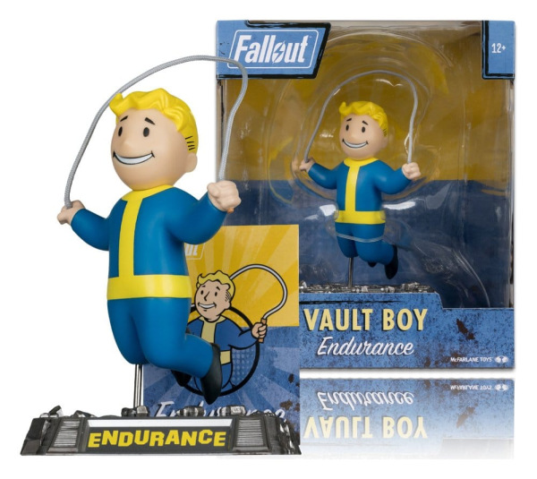 Fallout Mini Figure Vault Boy: Endurance 13 cm 1