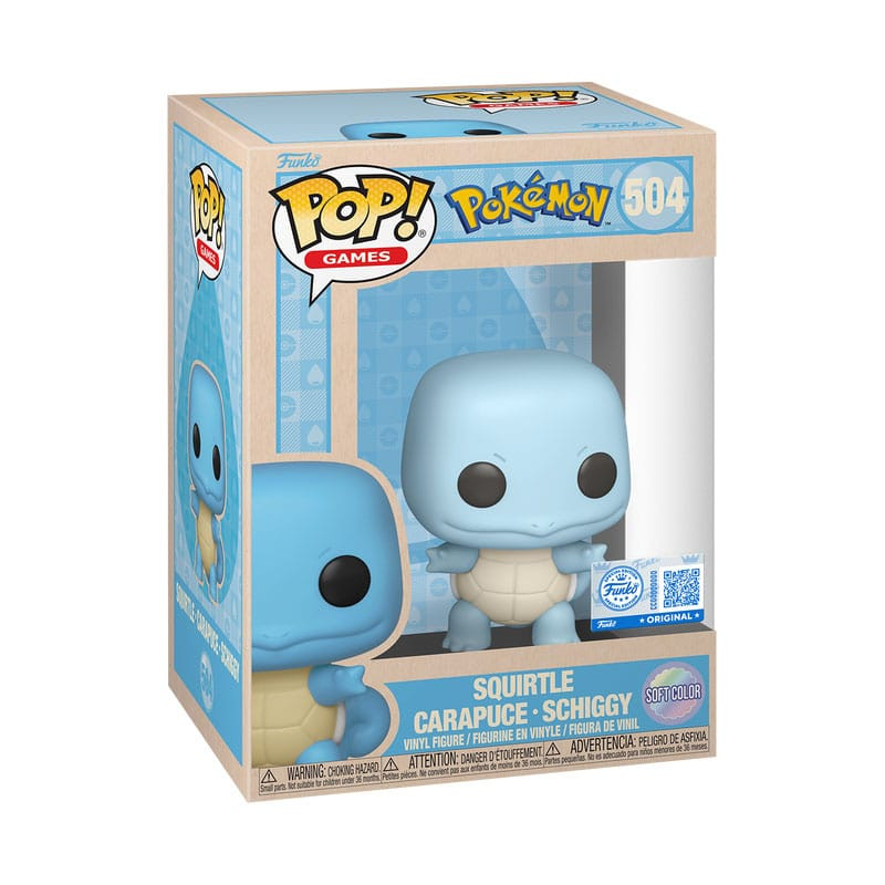 Pokemon POP! Games Vinyl Figure Squirtle (SftClr) 9 cm 1