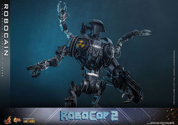 RoboCop 2 Movie Masterpiece Diecast Action Figure 1/6 RoboCain 40 cm 13