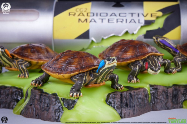 Teenage Mutant Ninja Turtles Diorama Statue 1/1 Origins 13 cm 9