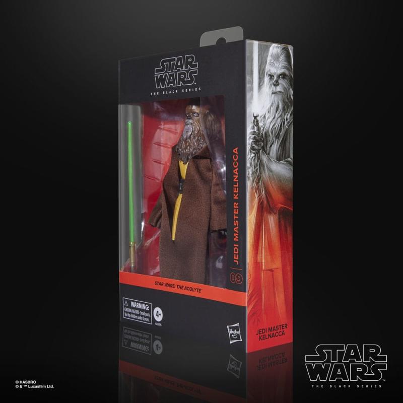 Star Wars: The Acolyte Black Series Action Figure Jedi Master Kelnacca 15 cm 2