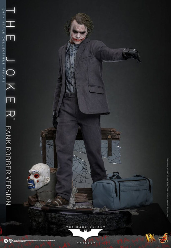 The Dark Knight DX Action Figure 1/6 The Joker (Bank Robber Version) 30 cm 7