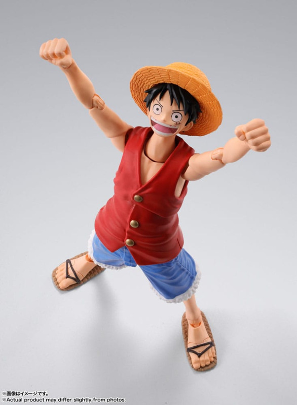 One Piece S.H. Figuarts Action Figure Monkey D. Luffy Romance Dawn 15 cm 2