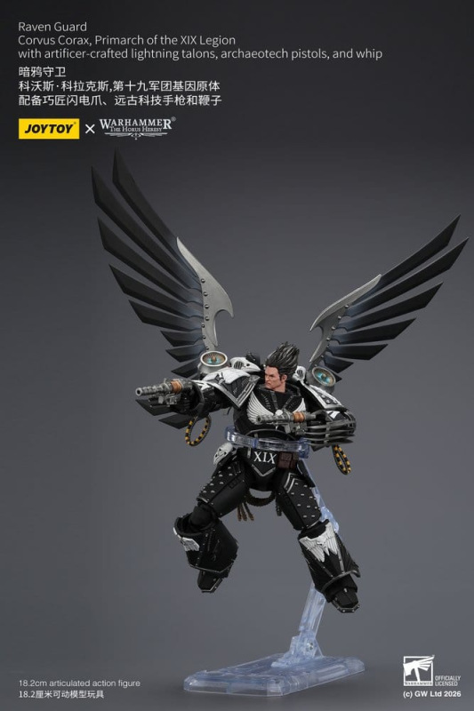Warhammer 40,000 Action Figure Raven Guard Corvus Corax, Primarch of the XIX Legion 18 cm 3