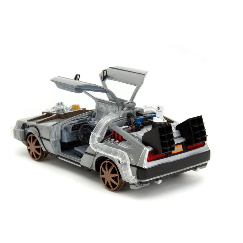 Back to the Future 3 Diecast Model 1/24 Time Machine Model 4