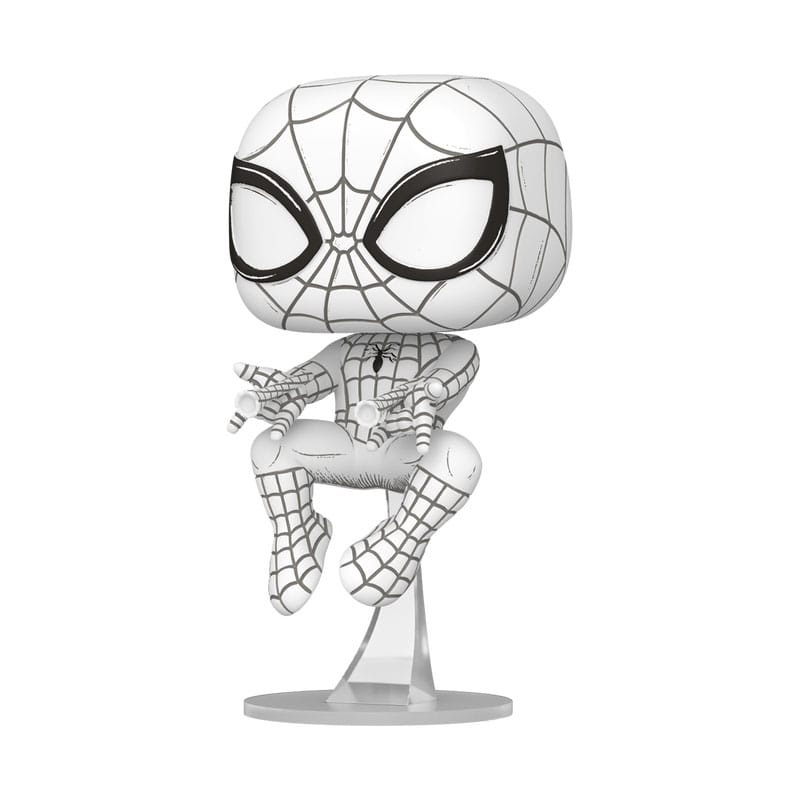 Marvel POP! Vinyl Figure Sketched - Spider-Man 9 cm
