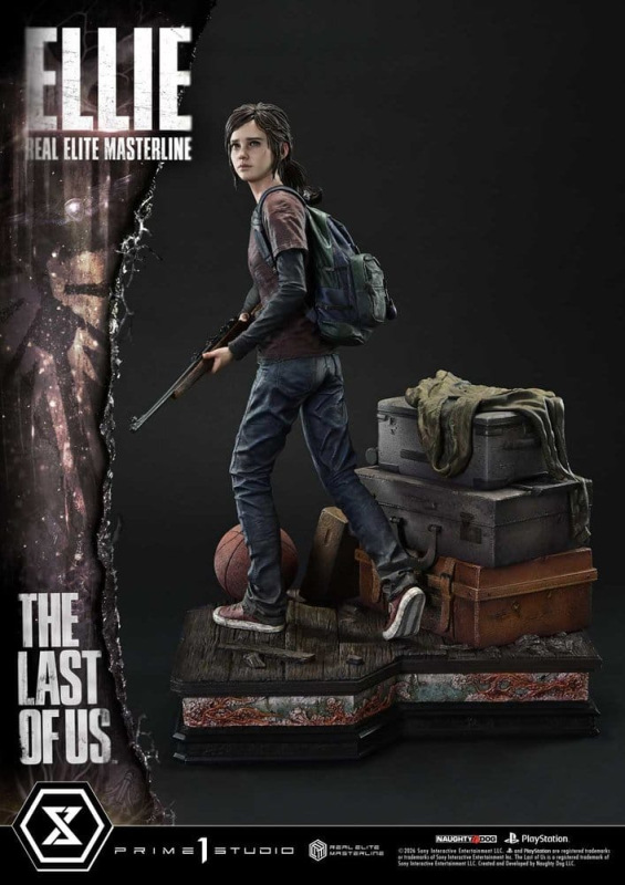 The Last of Us (Part I) Real Elite Masterline Statue 1/4 Ellie 46 cm 6