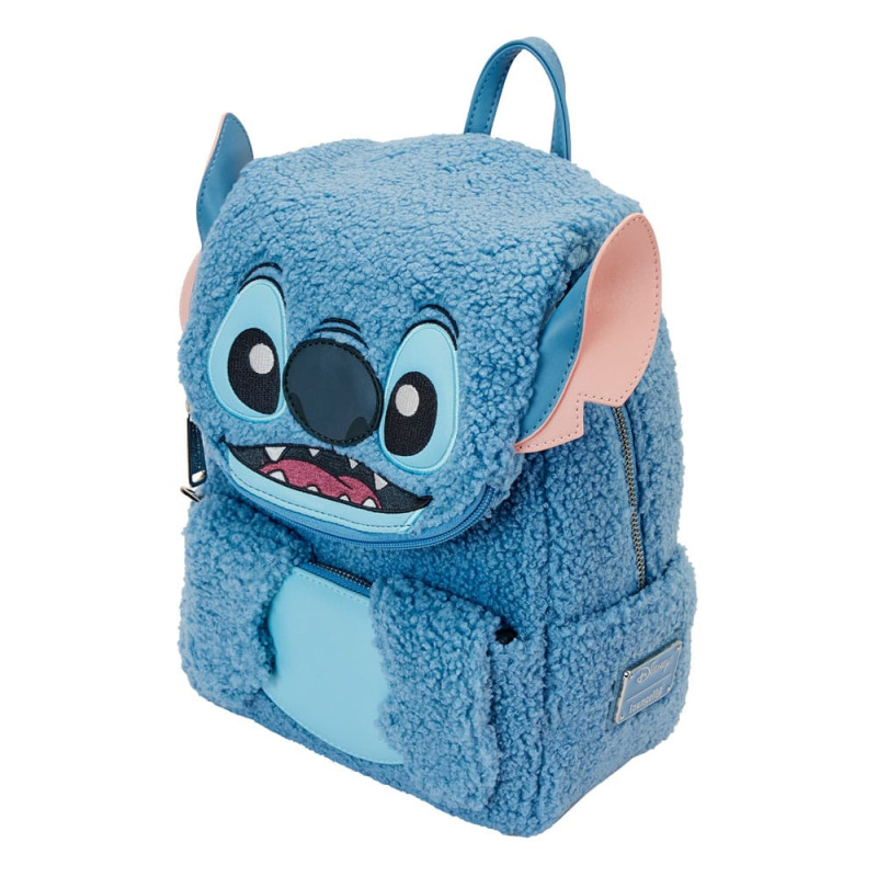 Disney by Loungefly Backpack Stitch Plush Pocket 3