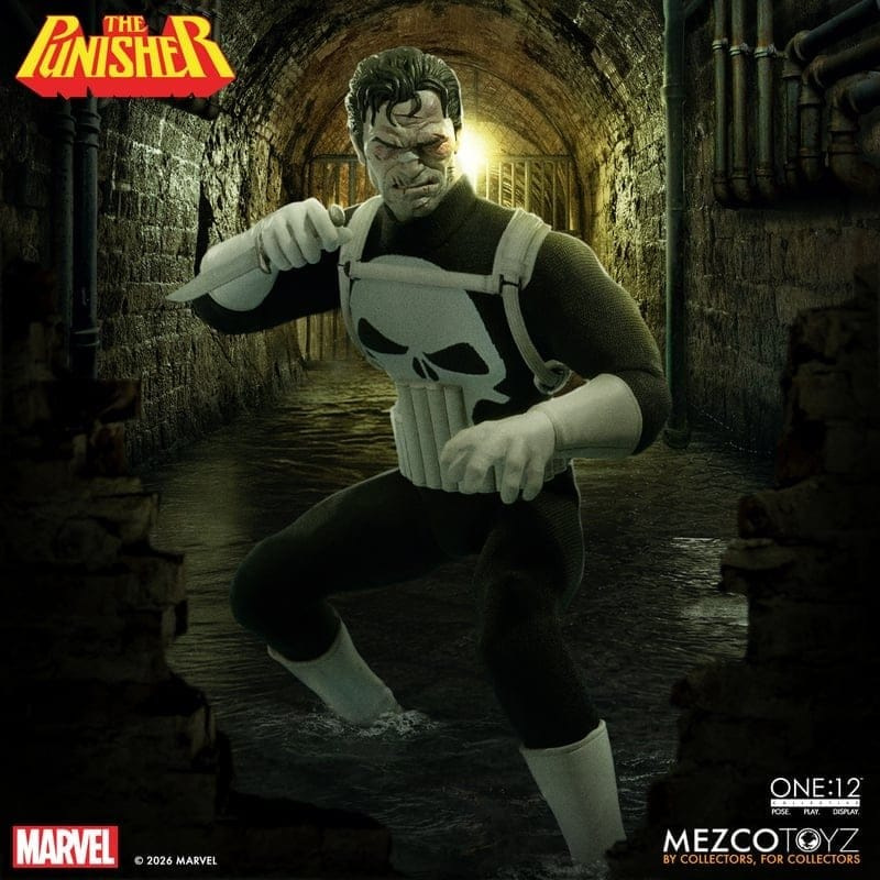 Marvel Comics One:12 Collective Action Figure 1/12 Punisher 17 cm 11