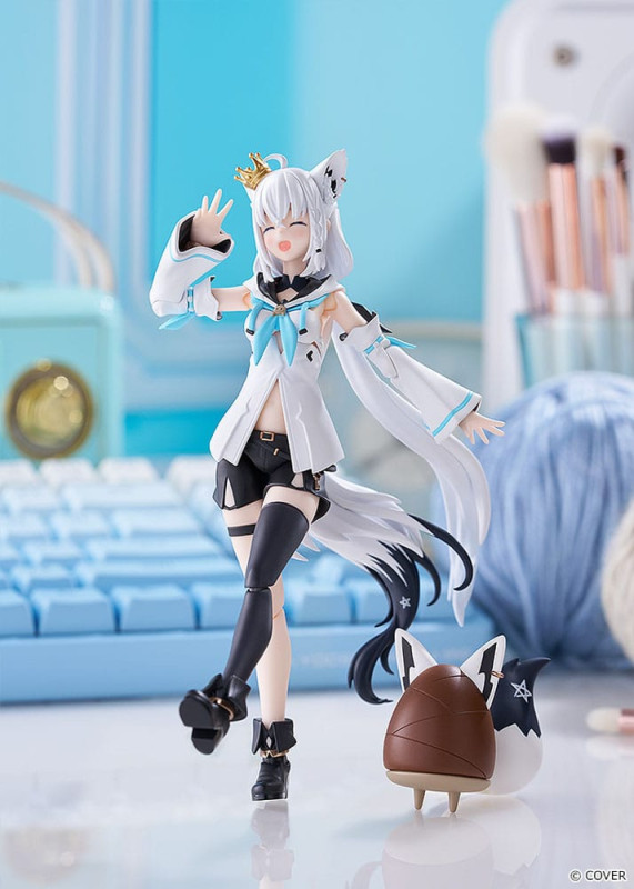Hololive Production Figma Action Figure Shirakami Fubuki 15 cm 4
