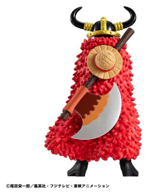 One Piece Wallstar PVC Figure Monkey D. Luffy Elbaph Arc 11 cm 3