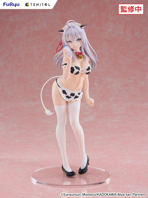 Alya Sometimes Hides Her Feelings in Russian Tenitol Tall PVC Statue Alya Cow Costume Ver. 29 cm 9