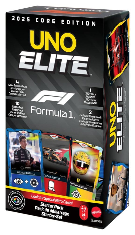 Formula 1 UNO Card Game Elite F1 Starter-Set 6