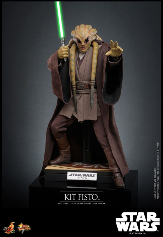 Star Wars Movie Masterpiece Action Figure 1/6 Kit Fisto 32 cm 7