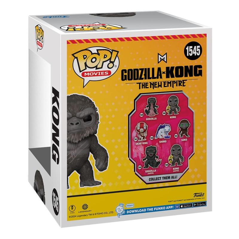 Godzilla vs Kong 2 Oversized POP! Vinyl Figure Kong 15 cm