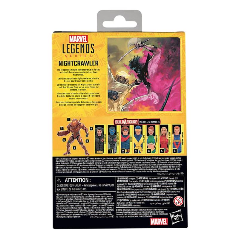 X-Men Marvel Legends Action Figure Nightcrawler (BAF: Marvel's Nemesis) 15 cm 9