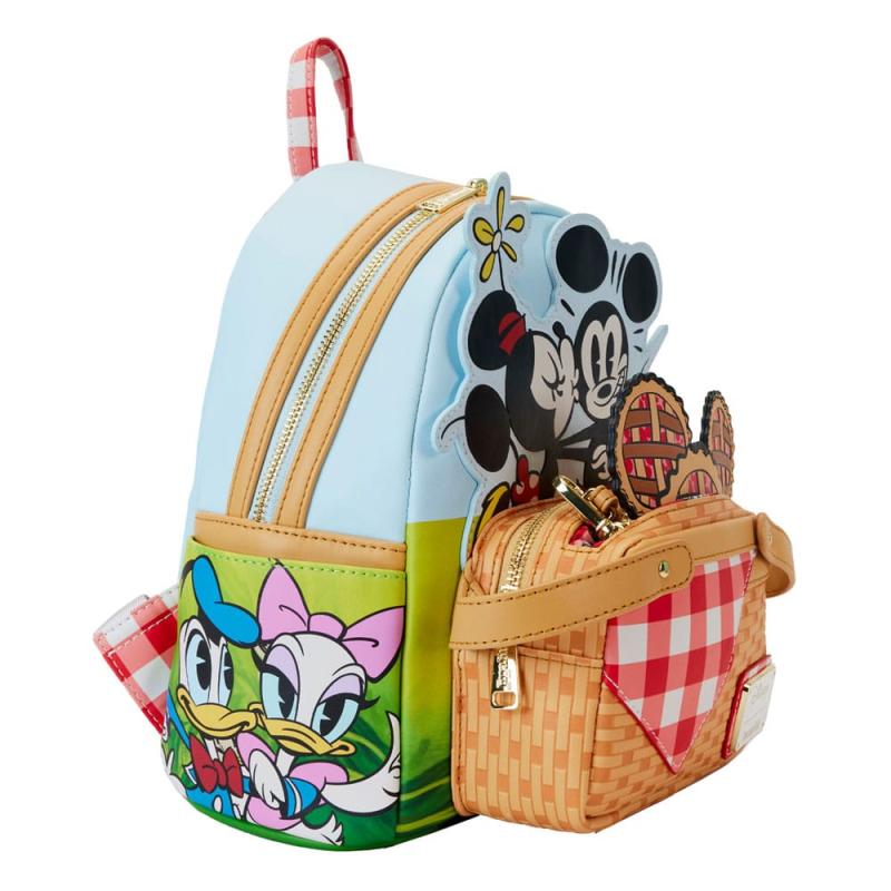 Disney by Loungefly Mini Backpack Mickey and friends Picnic 4