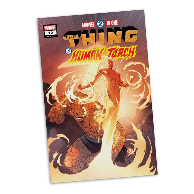 Marvel Collection PVC Statue 1/6 Human Torch (Marvel 2 in 1 #10) 29 cm 6