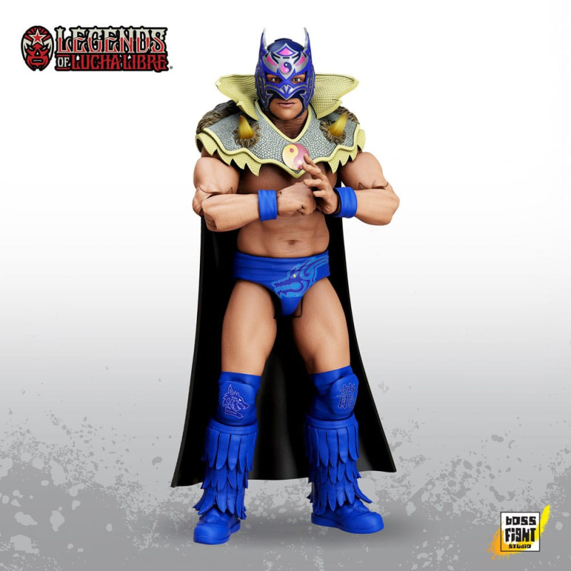 Legends of Lucha Libre Action Figure 1/12 Dragon Lee 3