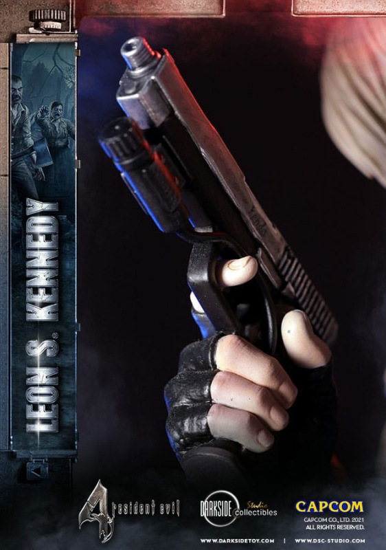 Resident Evil Premium Statue Leon Kennedy 50 cm 3