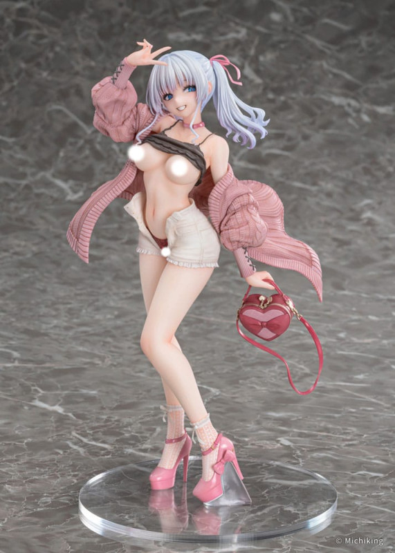 Original Character PVC Statue 1/6 Shion Passion Pink Illustration by Michiking 27 cm 5