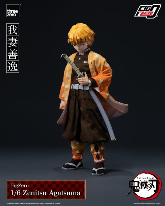 Demon Slayer: Kimetsu no Yaiba FigZero Action Figure 1/6 Zenitsu Agatsuma 28 cm 3