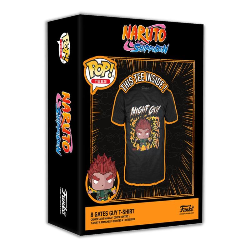 Naruto POP! Tees T-Shirt 8 Gates Guy Size S