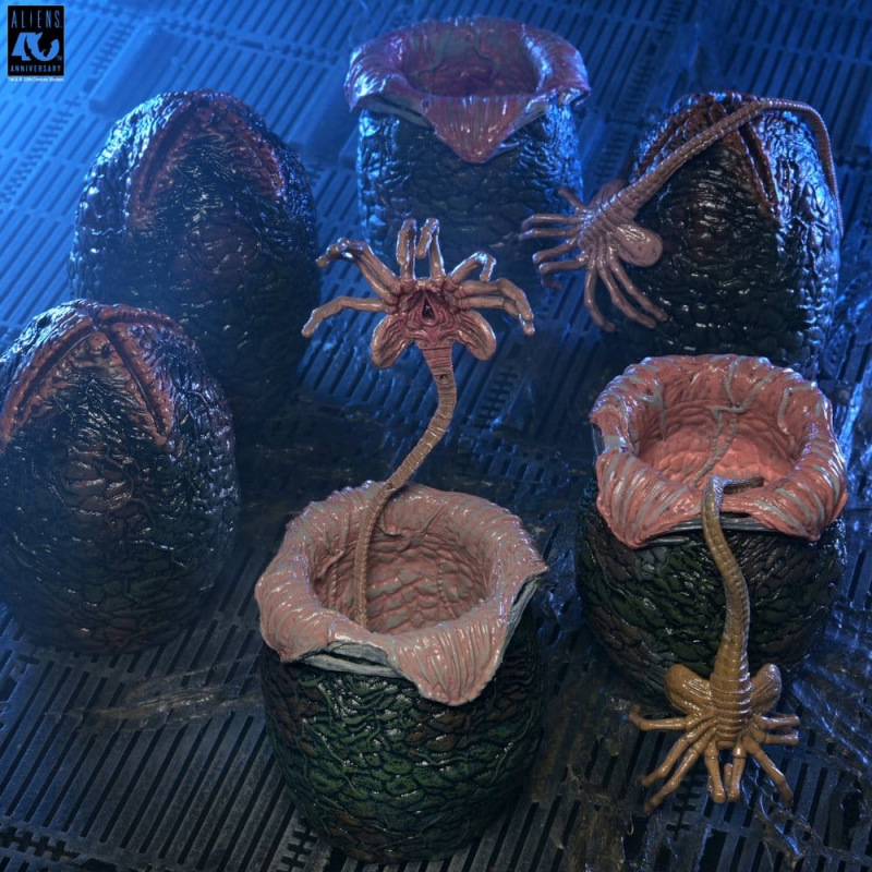 Aliens 6-Pack Accessory Pack Carton of Alien Eggs (40th Anniversary) 5