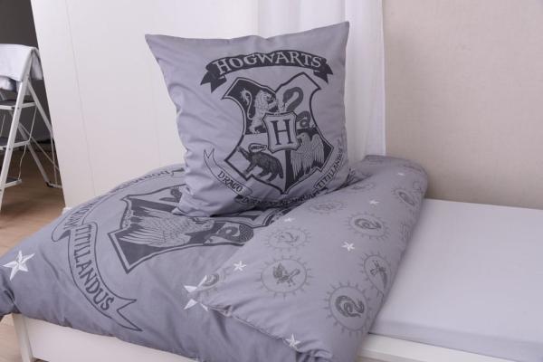 Harry Potter Duvet Set Grey 135 x 200 cm / 80 x 80 cm 6