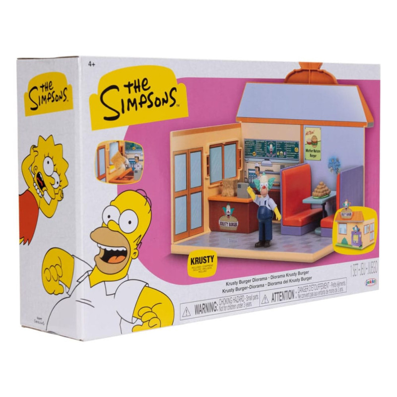 Simpsons Mini Figure Playset Krusty Burger 4