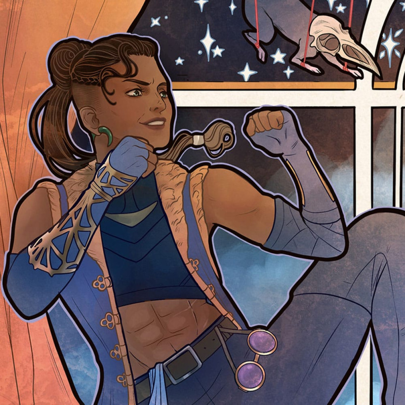 Critical Role Art Print Marisha Ray: 10th Anniversary Art Nouveau Illustrations 46 x 28 cm - unframe 3