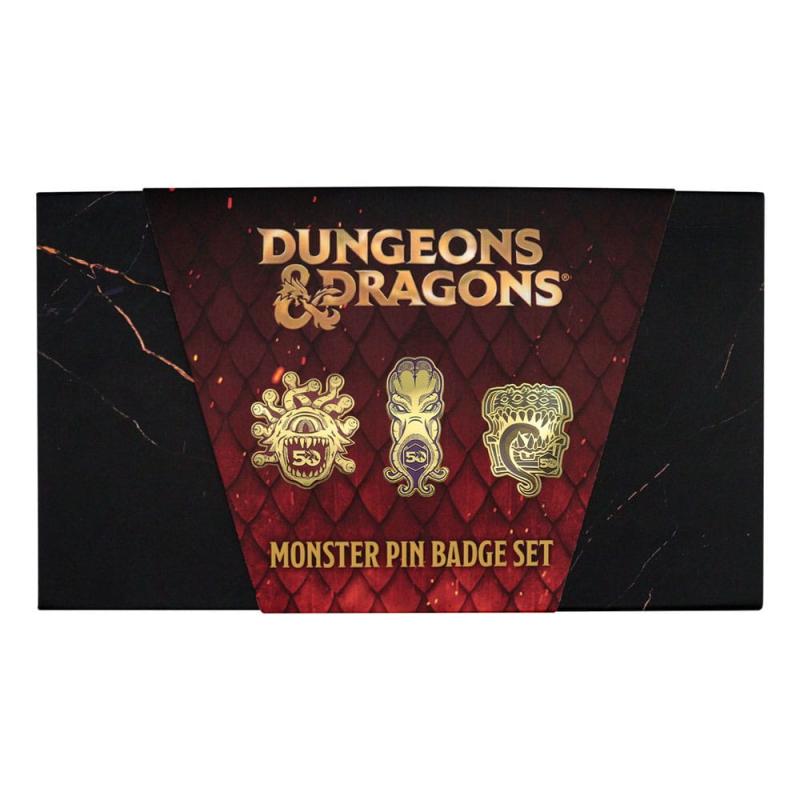 Dungeons & Dragons Pin Badge Set 50th Anniversary