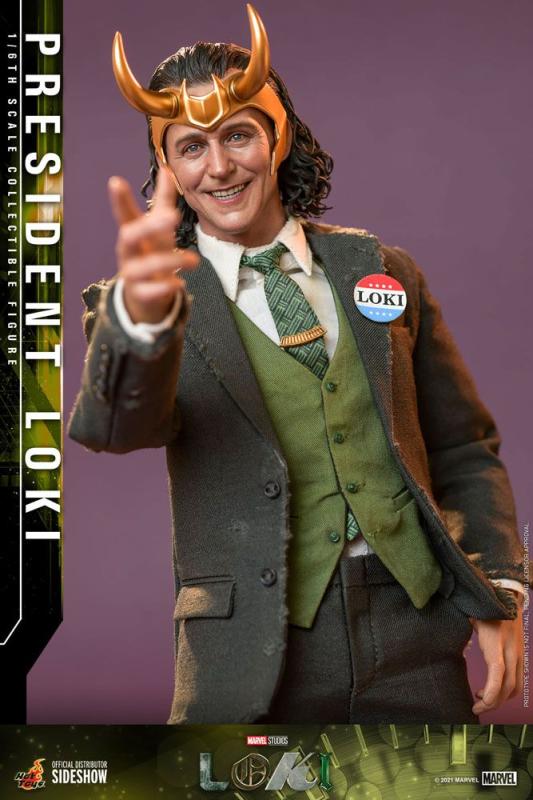 Loki Action Figure 1/6 President Loki 31 cm