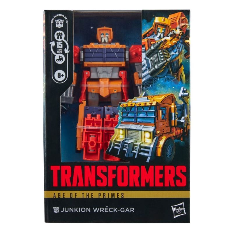 Transformers Age of the Primes Voyager Class Action Figure Junkion Wreck-Gar 18 cm 10