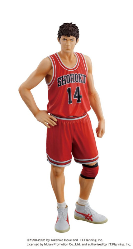 Slam Dunk Scale PVC Statues 5-Pack Shohoku Starting Member Set 15 - 17 cm 3