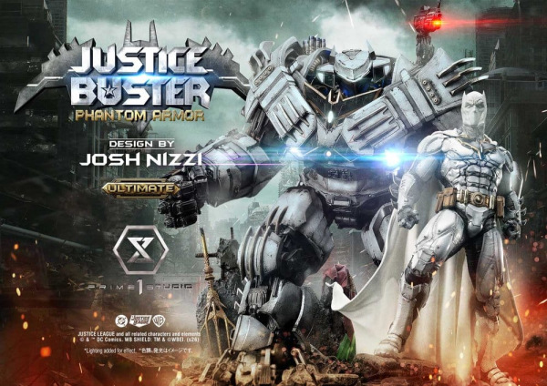DC Comics Ultimate Museum Masterline Statue Justice Buster: Phantom Armor (Design By Josh Nizzi) Ult 1