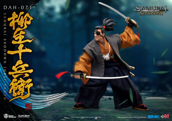 Samurai Shodown Dynamic 8ction Heroes Action Figure 1/9 Jubei Yagyu 21 cm 7
