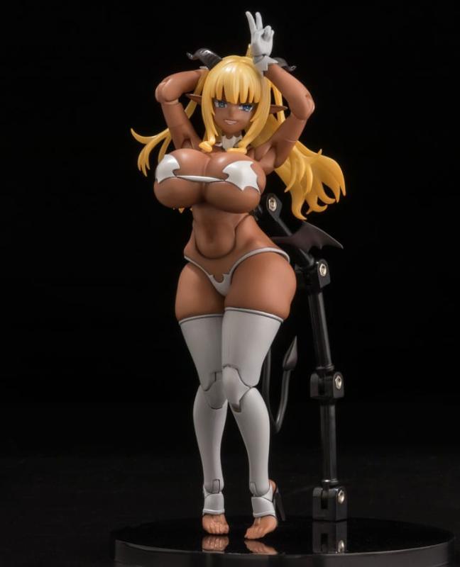 Original Character by Asanagi Girls Series Action Figure Succubus Queen Lisbeth Tanned Ver. 17 cm